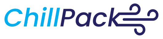 ChillPack logo with airflow design